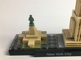 LEGO Architecture New York City NYC Skyline 21028 Model Kit 598 Pieces NO BOX