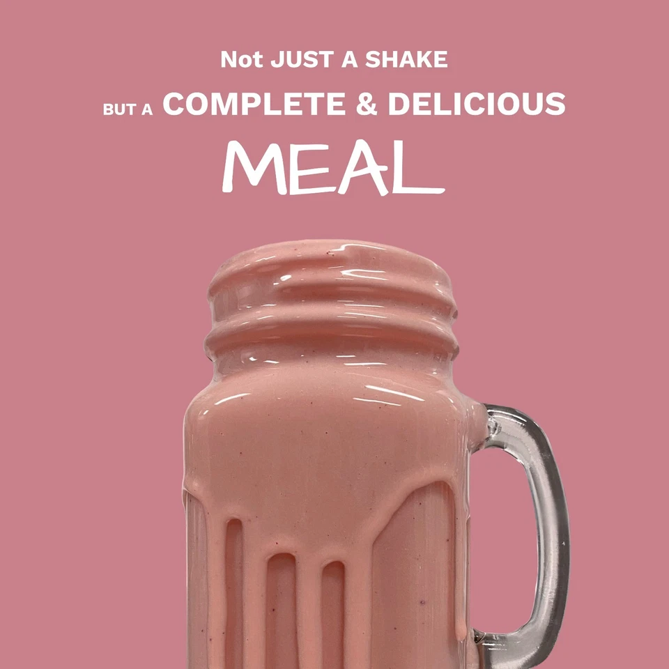 Vegan Meal Replacement Shake Strawberry Banana - 15 Plant Based Protein Meals - Image 2 of 4
