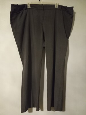 Worthington Modern Fit Grey Pant Size 24w *487