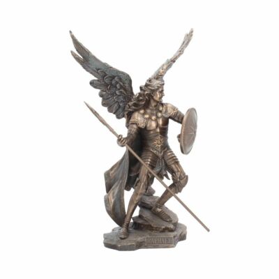 35CM ERZENGEL ST. RAFFAEL KALTGUSS BRONZE VON VERONESE. BEEINDRUCKEND.