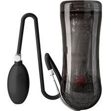 Inflatable Male Penis Extender Stretcher Sleeve Squeezable Penis Pump Enhancer