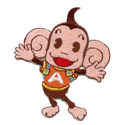 Super Affe Knäuel Patch Spiel Affe Bestickt Aufbügeln