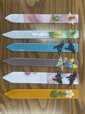 Hand Made Glass Plant Stakes