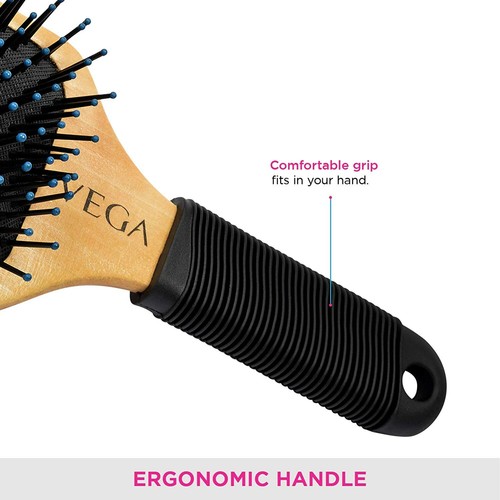 VEGA Premium Collection Paddle Hair Brush for Men & Women - Picture 6 of 6