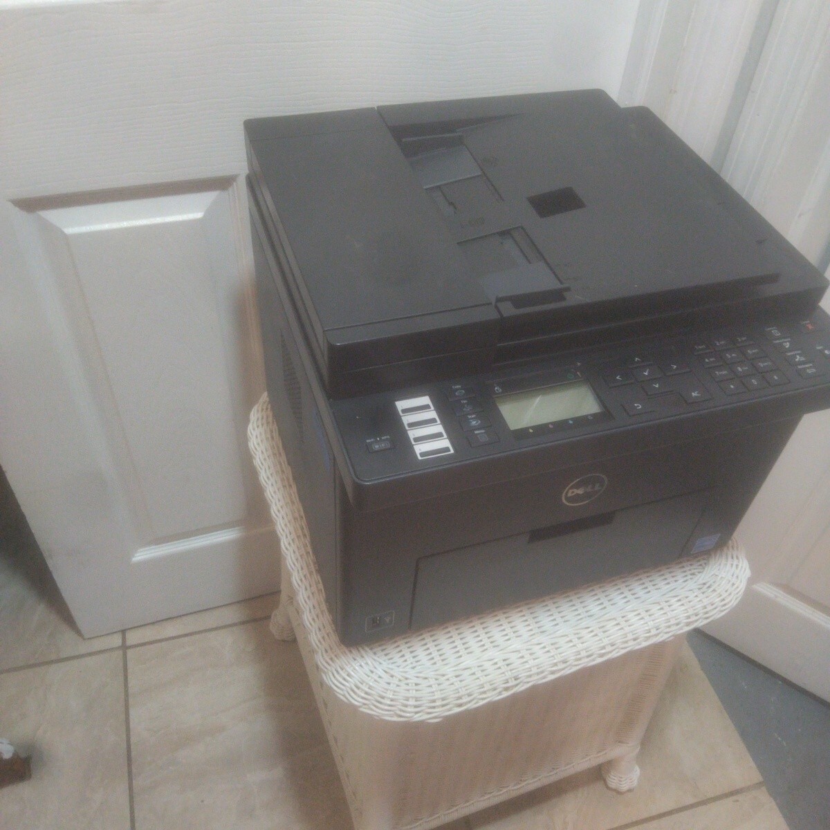 Dell C1765NFW AIO Wireless Color laser Printer Fax Scan only. NEED ink