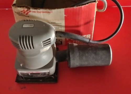Porter Cable Orbital Sander, 120V, Model 340 with Box and Accessories