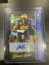 2022 Luminance David Ojabo Rookie Auto Blue /50 Baltimore Ravens TN