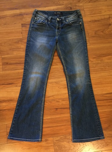 Jeans Silver Suki Boot Cut Pour Femme – Taille W28/L32, Coupe Bootcut Décontractée