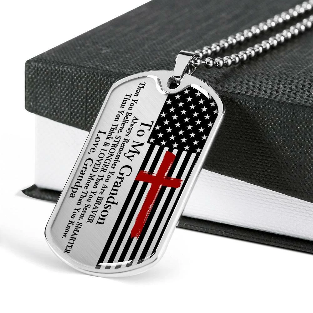 To My Darling - I love you with all my heart - Military Dog Tag Chain – A  Gift For Someone