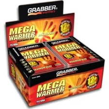 Grabber 12 Hour Pocket Mega Hand Warmers # MWES - Pack of 60