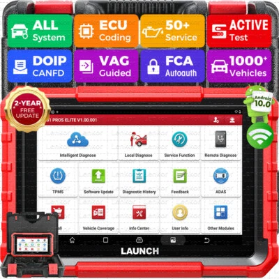 2025 LAUNCH X431 PRO ELITE PRO5 Car Professional Diagnostic Tools OBD2 Scanners