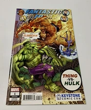 FANTASTIC FOUR 1 NICK BRADSHAW KEYSTONE COMIC CON EXCLUSIVE VARIANT NM