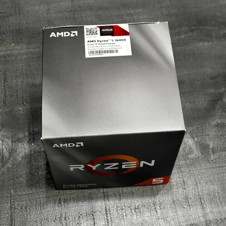 AMD Ryzen 5 3600X 100-000000022 6-Core 4.4GHz Max Turbo Speed CPU Processor NEW - Image 2 of 4
