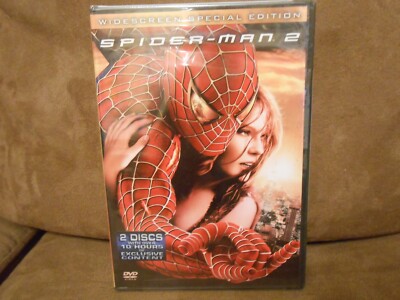 New Spider-Man 2 (Widescreen 2-Disc Sp Edition, 2004) Toby McGuire Kirsten Dunst