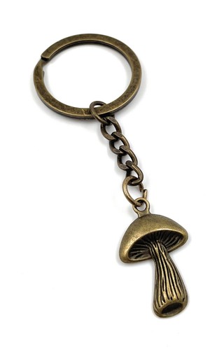 Porte-clés Poulpe En Métal Bronze - Pendentif Charm Déco - Neuf Avec étiquettes