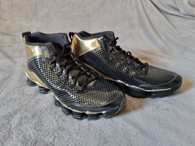 Nike Shox TLX Mid SP Black Gold Flywire EU 45 US 11 UK 10 RARE SELTEN