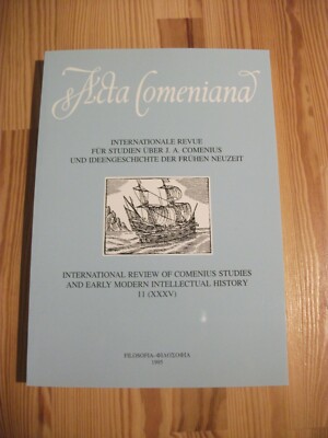 Acta Comeniana 11. International Review of Comenius Studies, 1995. New 