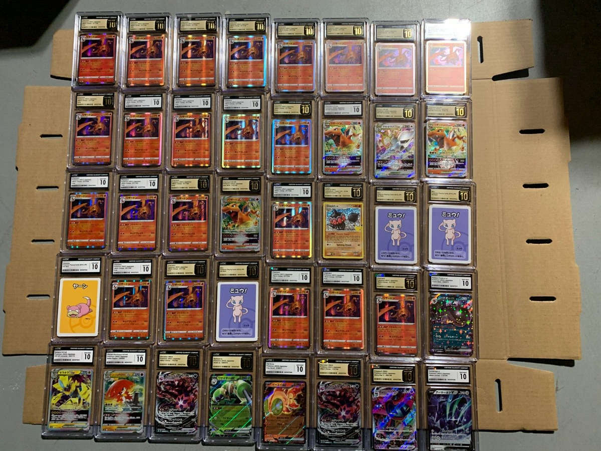 10 PSA 10 CGC 10 GEM MINT PRISTINE Graded Lot Pokemon Bulk
