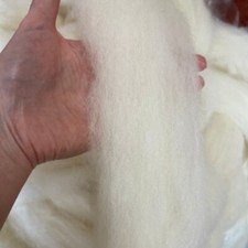 SUPERWASHED So Soft! Needle felting core wool SLIVER  fast felting 500g-1kg