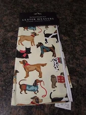 DACHSHUND Ulster Weavers Double Pack Kitchen Tea Towels 2 Piece Set NWT