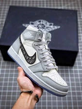 Brand New Air AJ1 High "Wolf Grey" Men's size 4-13