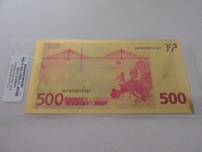 .999 Gold Aurum 500 Euro Note (1/10 Gram) 5595.52 per troy oz