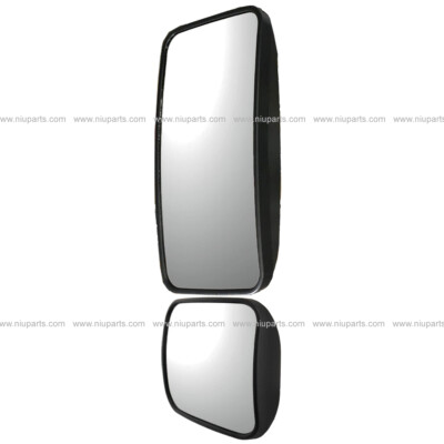 One Set of Rear View Door Mirror Convex Black Fit Universal & Variou Other Truck
