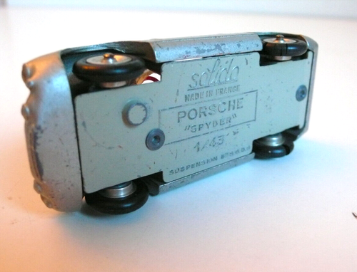 SOLIDO ANCIEN SÉRIE 100 PORSCHE SPIDER 1500 RS 1957 1/43è REF 101 BON ÉTAT - Imagen 7 de 7