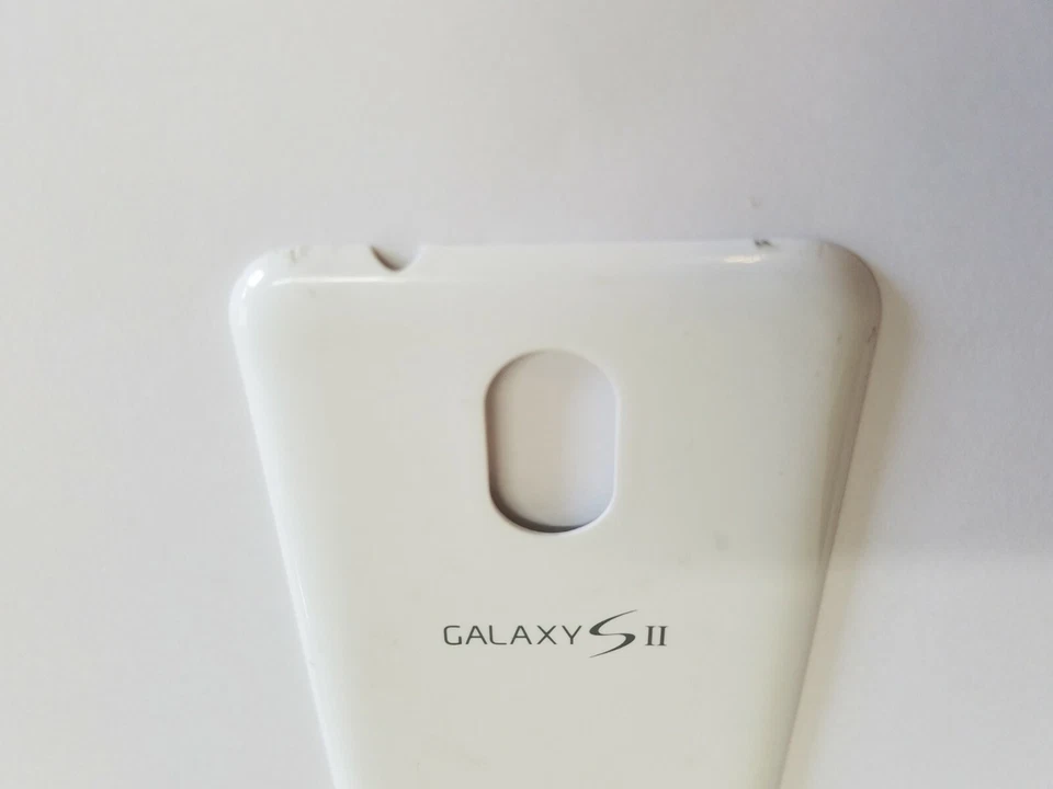 Cubierta de puerta de batería trasera blanca Sprint PCS para Samsung Galaxy S2 SPH-D710 Foto 3 de 4