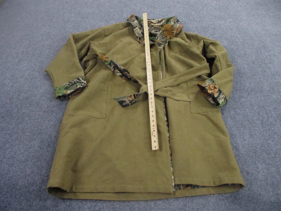 Bata Cabelas Adulto L Camuflaje Vellón Reclusión 3D Baño Noche Dormir Salón Para Hombres Foto 3 de 4