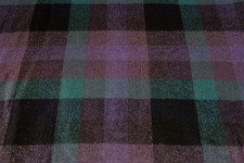 2 1/2 Yds Woven Plaid Fabric