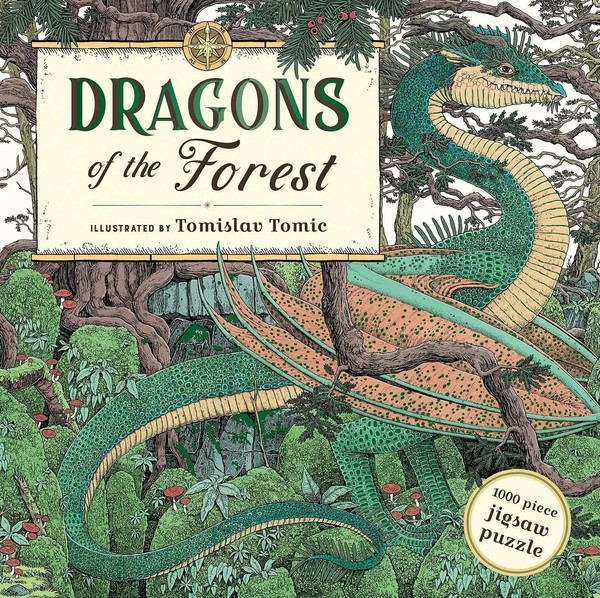 Dragons Of The Forest. 1000 Piece Jigsaw Puzzle | Spiel | Englisch (2024)-image