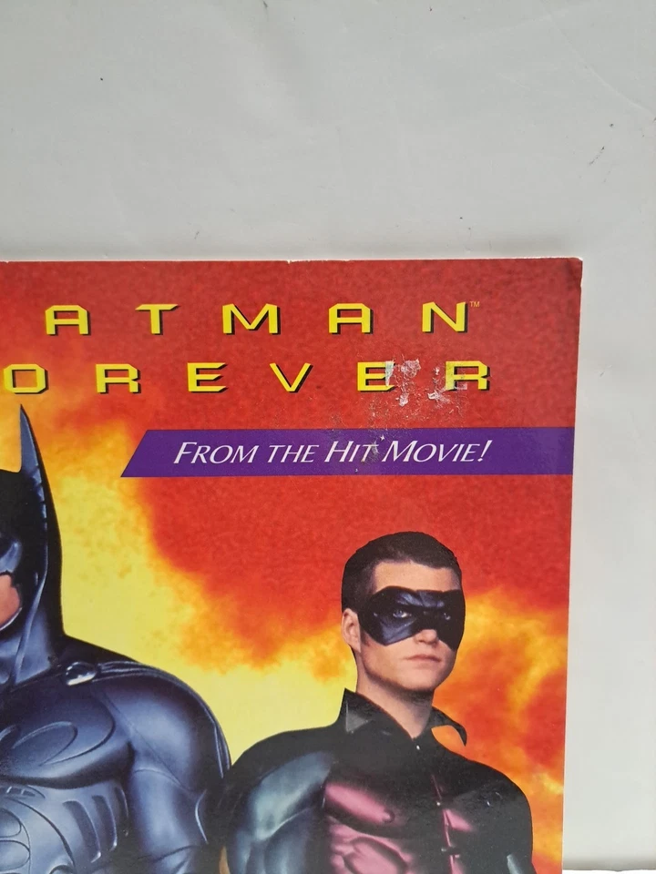 1995 Golden Books Batman Forever From The Hit Movie Book Foto 2 de 4