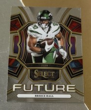 2023 Panini Select #FUT-BHA Breece Hall Select Future New York Jets