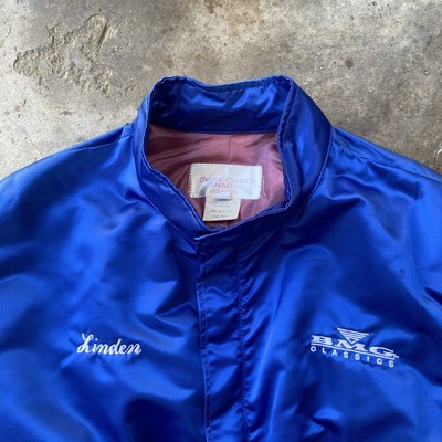 Vintage BMG Classics Record Label Sony Employee Executive Bomber Jacket Large