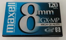 Maxell 8mm Gx-mp High Quality 120 Camcorder Video Cassette Tape Free Shipping