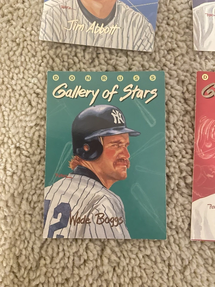 (1993) 7 tarjetas de béisbol Gallery of the Stars. Foto 4 de 4