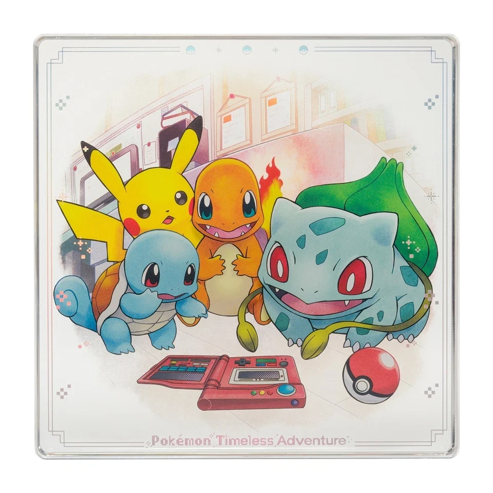 Pokemon Center 30th Anniv Acrylic Block 2pcs Set Timeless