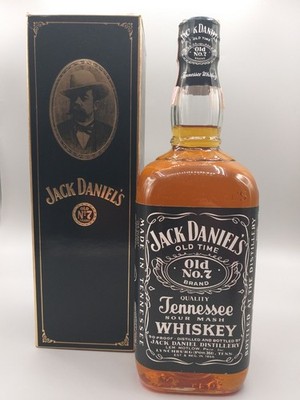 Jack Daniel's Old No. 7 Whiskey 45% Alkohol USA OVP 1 Liter 1983