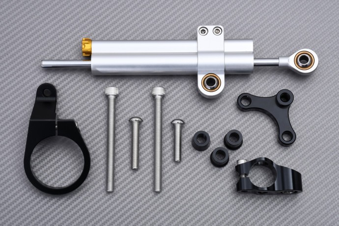 Kit amortisseur direction alu CNC réglable pour moto CBR 650R 2019