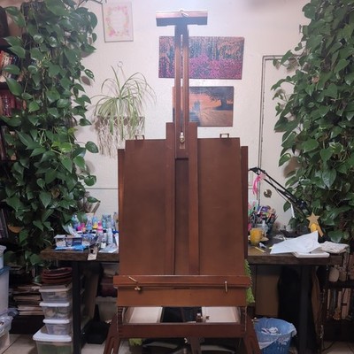 BATTAT Portable Wood Standing Easel