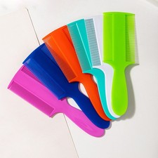 1Pcs Lice Comb Flea Double Sided Nit Beauty Salon Hair Head Lice Plastic