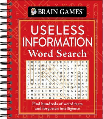 Brain Games - Useless Information Word Search: Find Hundreds of Weird Facts ...