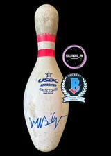 JEFF BRIDGES SIGNED BOWLING PIN THE DUDE THE BIG LEBOWSKI BECKETT BQ97116