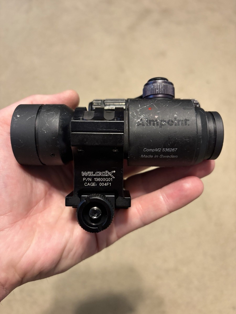 Aimpoint Comp M2 Red Dot with Wilcox Mount | eBay