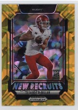 2025 Panini Prizm Draft Picks New Recruits Gold Ice Tetairoa McMillan #11 1pi0