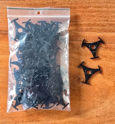 50  x SINGLE STERNE / STERNCHEN / MITTELSTÜCKE  für  7'' Schallpatten