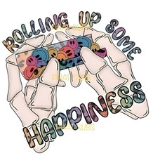 Sublimation Print Happiness Ready To Press Heat Transfer