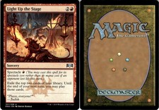 Light Up the Stage Ravnica Allegiance Regular MTG