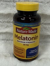Nature Made Melatonin 10Mg Maximum Strength Sleep Support 70 Count Tablets 06/28